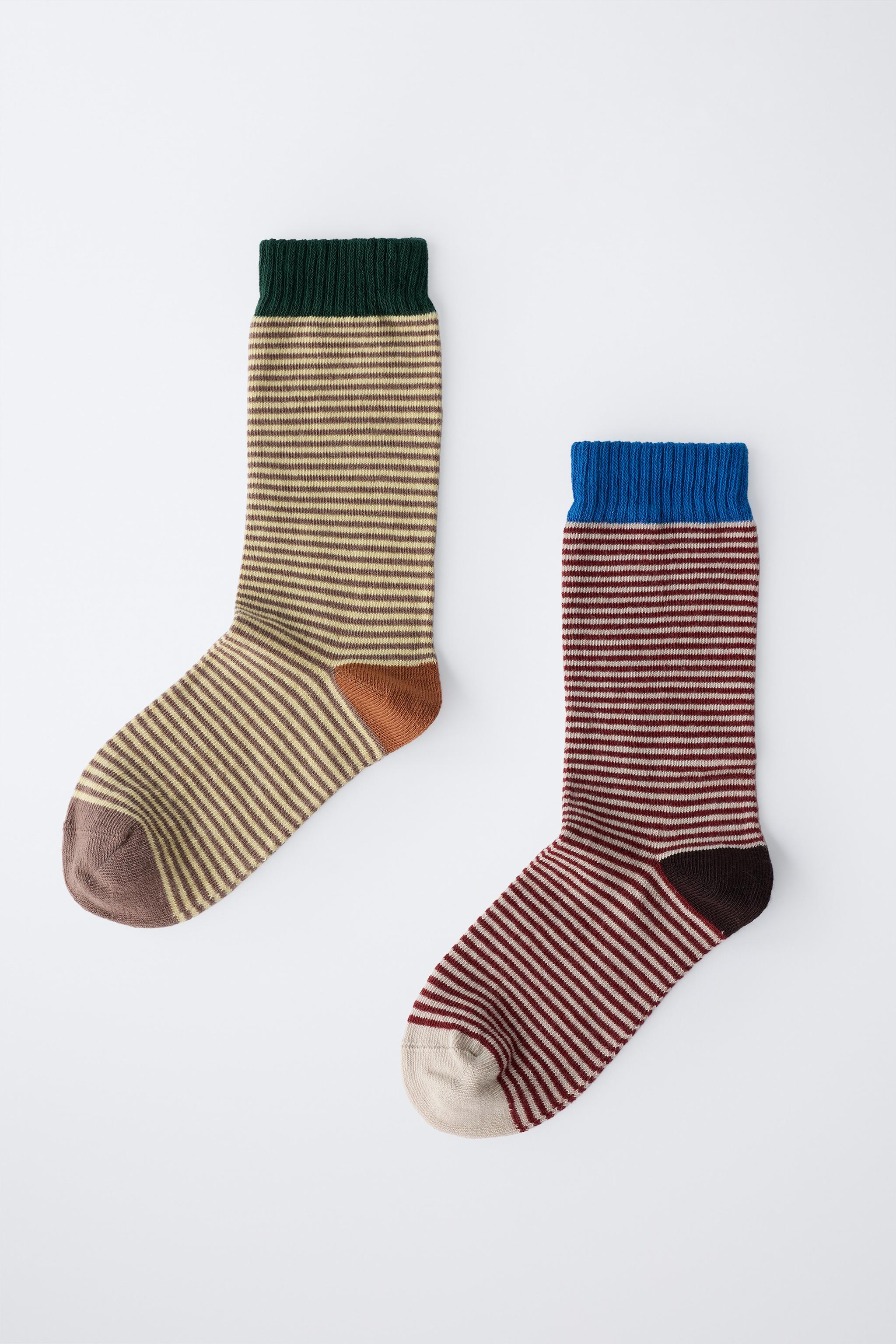TWO-PACK OF STRIPED SOCKS